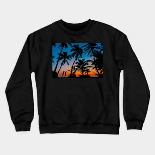 LOVERS DANCING ON SUNSET DESIGN Crewneck Sweatshirt